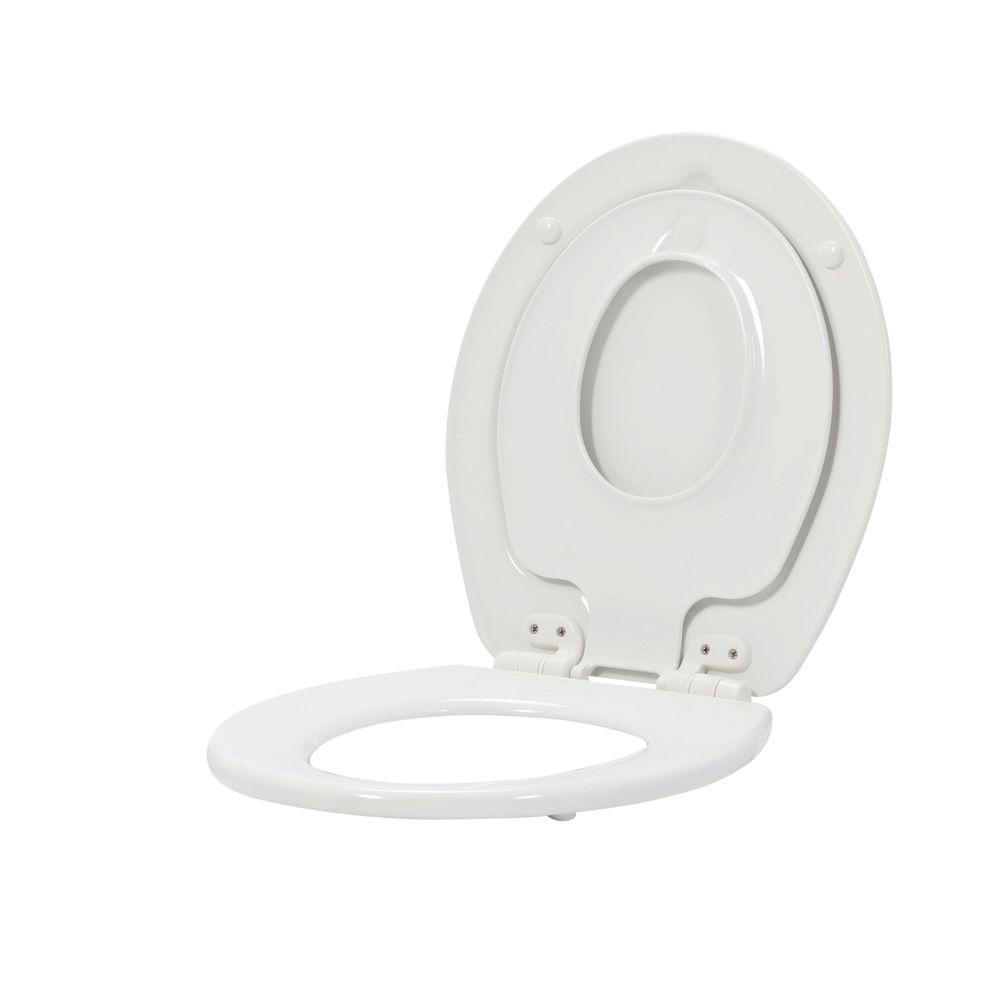 toilet seat with potty seat