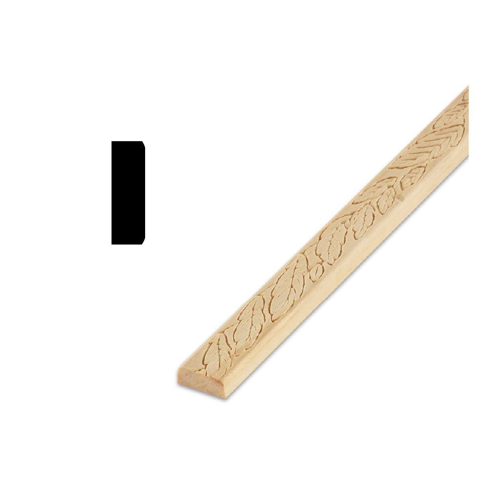 Decramold Dm 1073 5 16 In X 3 4 In X 96 In Solid Pine Wall