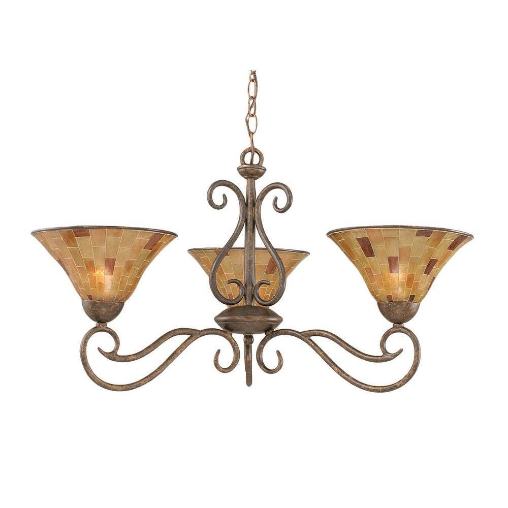 Filament Design Concord 3-Light Bronze Chandelier-CLI-TL5007254 - The ...