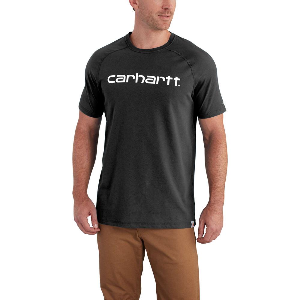 Carhartt Men's Small Black Cotton 