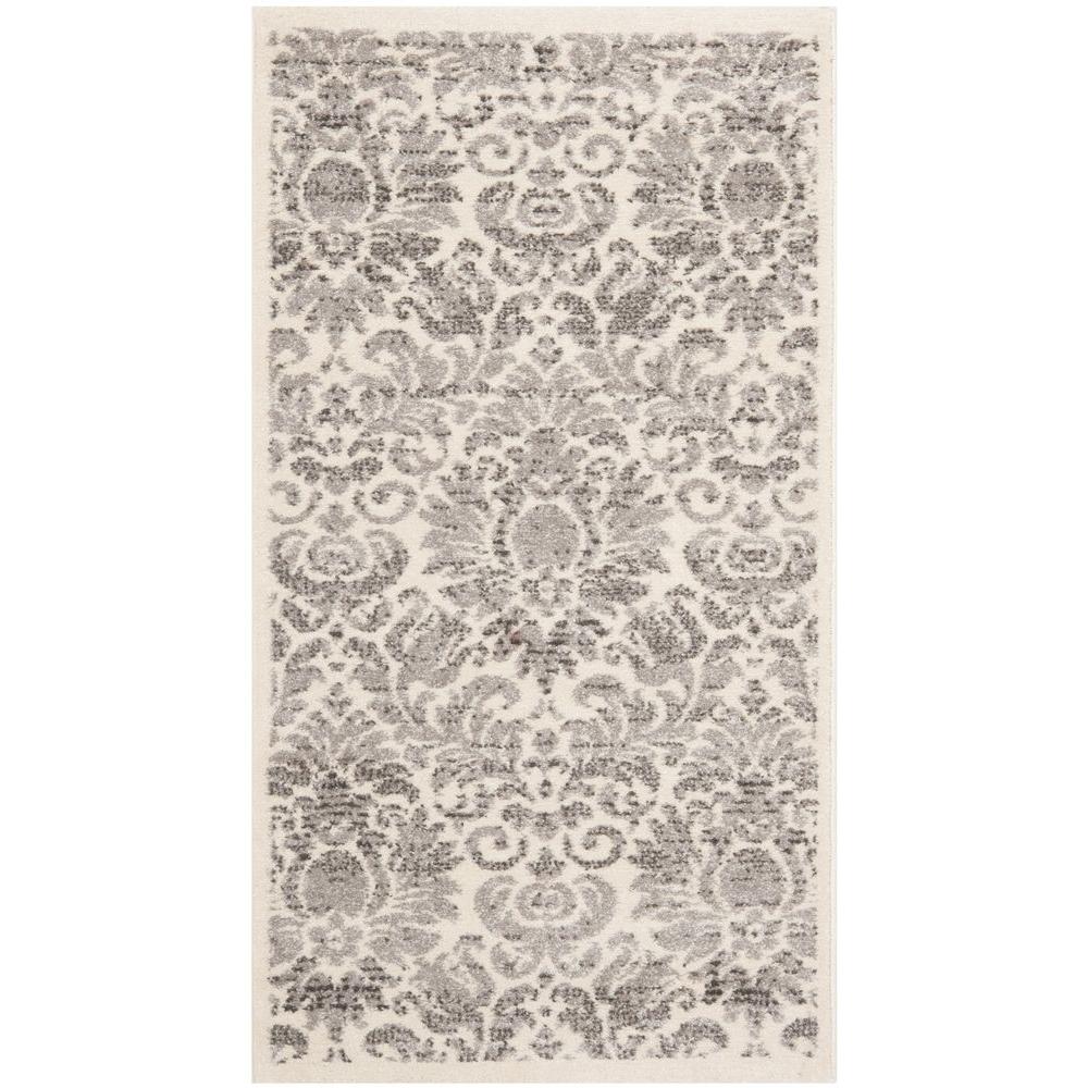 Safavieh Porcello Grey Ivory 2 Ft X 4 Area Rug