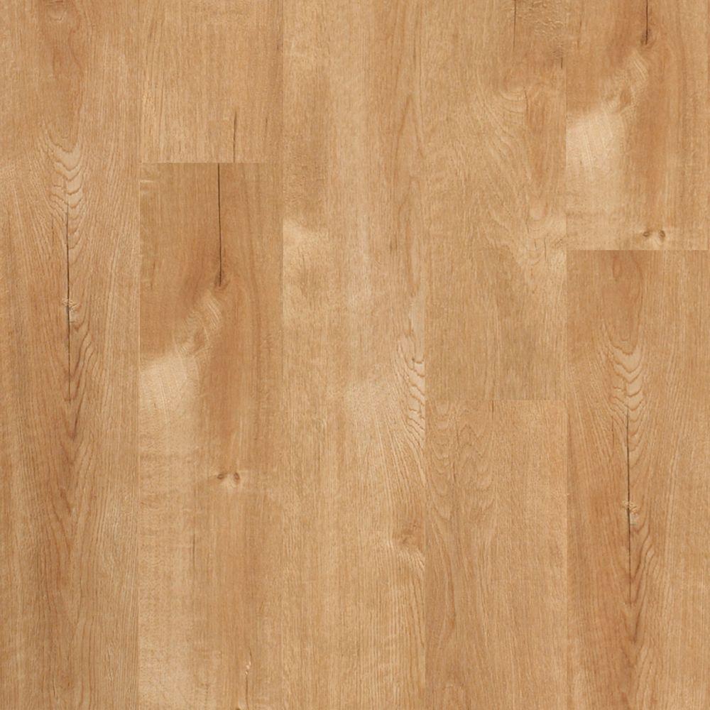 TrafficMASTER Allure 6 in. x 36 in. African Wood Dark Luxury Vinyl