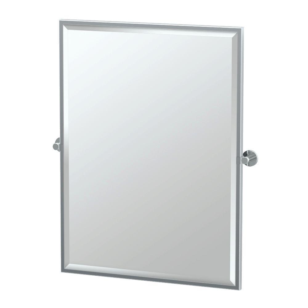 Gatco Bathroom Mirrors Bath The Home Depot Framed Single Large Rectangle Mirror