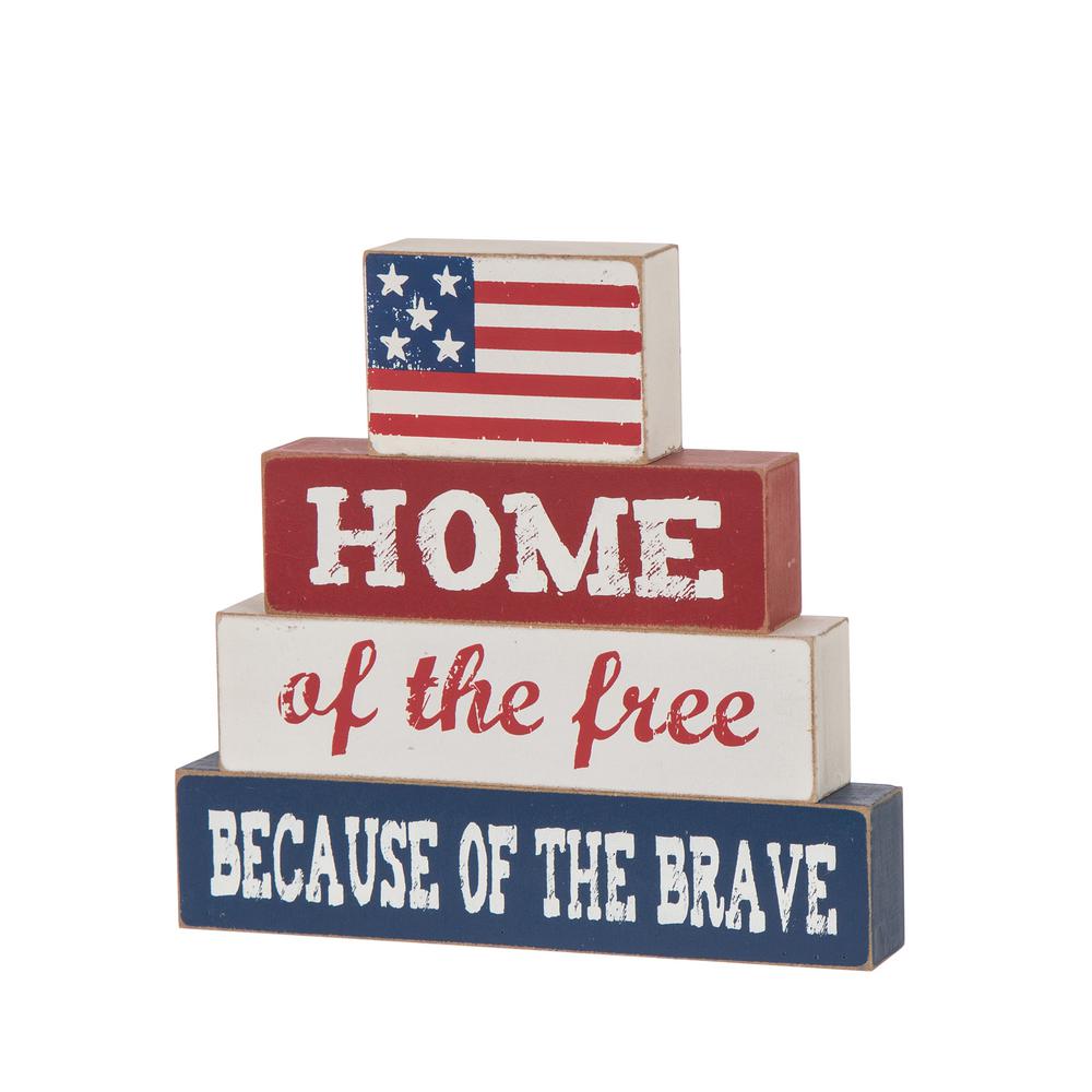 Patriotic Indoor Tabletop Decor Seasonal Decorations Holiday