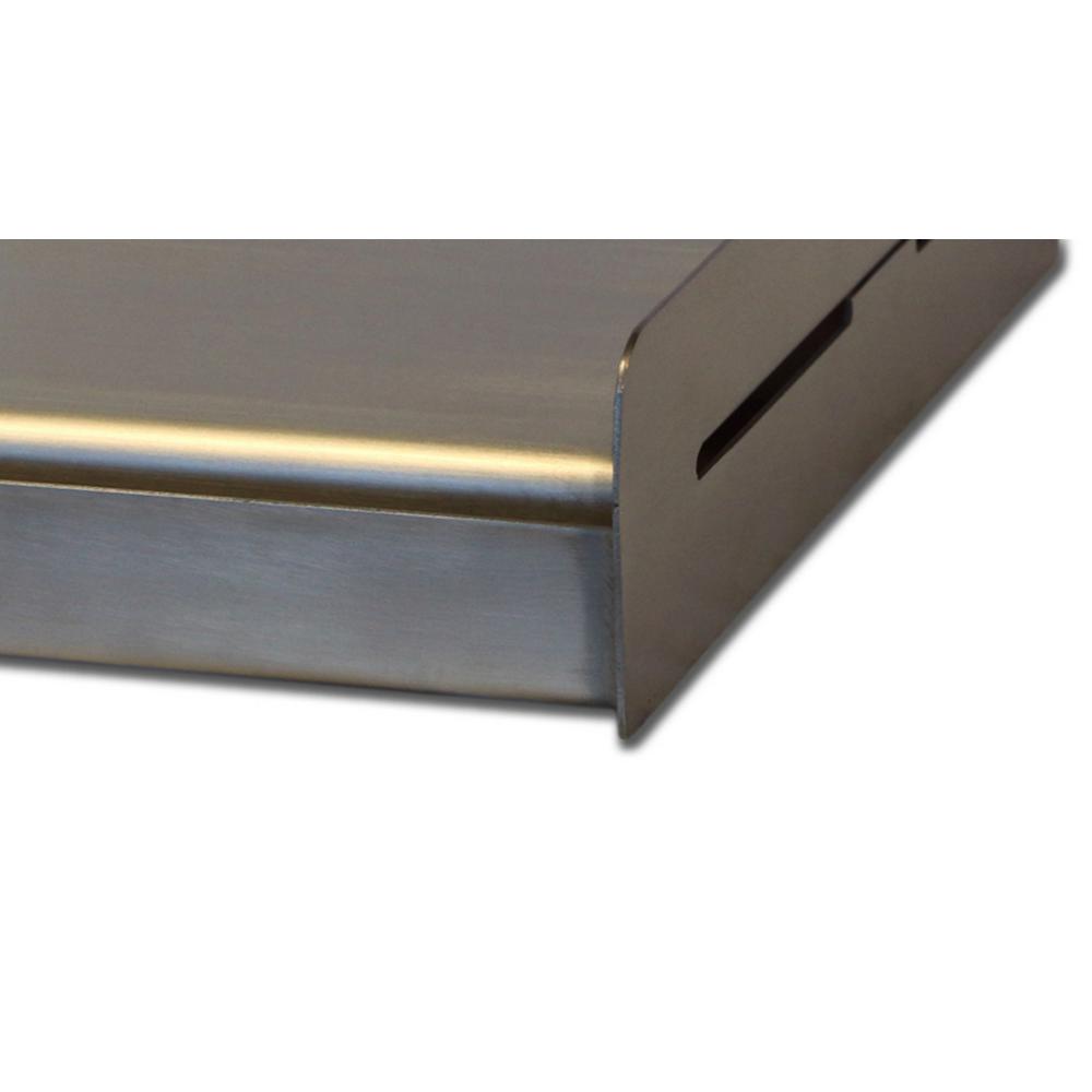 Little Griddle Universal 13 In Stainless Steel Bbq Griddle