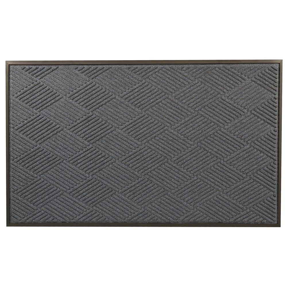 NoTrax Opus Blue 36 in. x 60 in. RubberBacked Entrance Mat168S0035BU The Home Depot