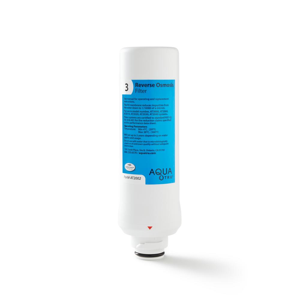 aquatru water filter under sink