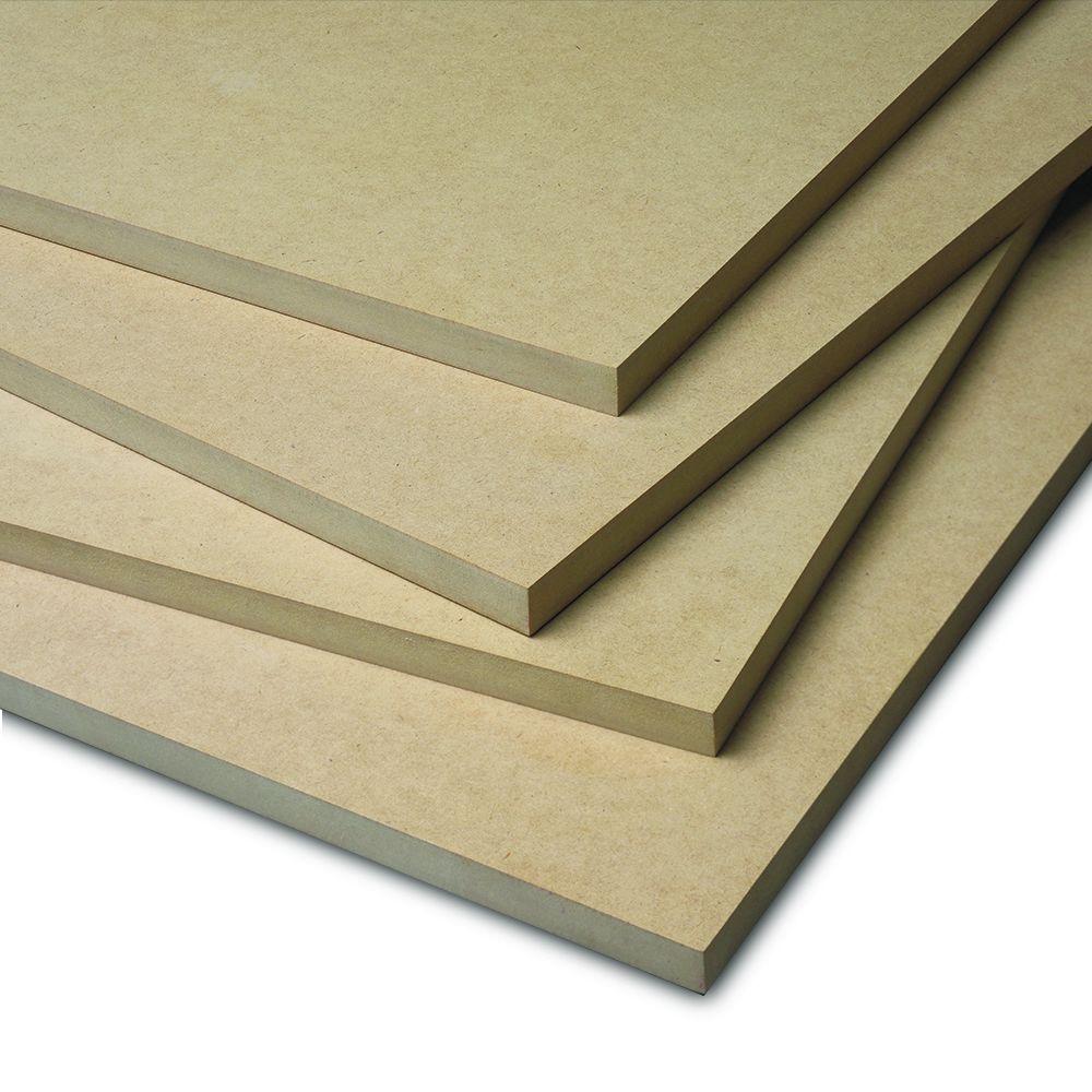Primed MDF Board (Common: 11/16 in. x 3-1/2 in. x 10 ft.; Actual ...