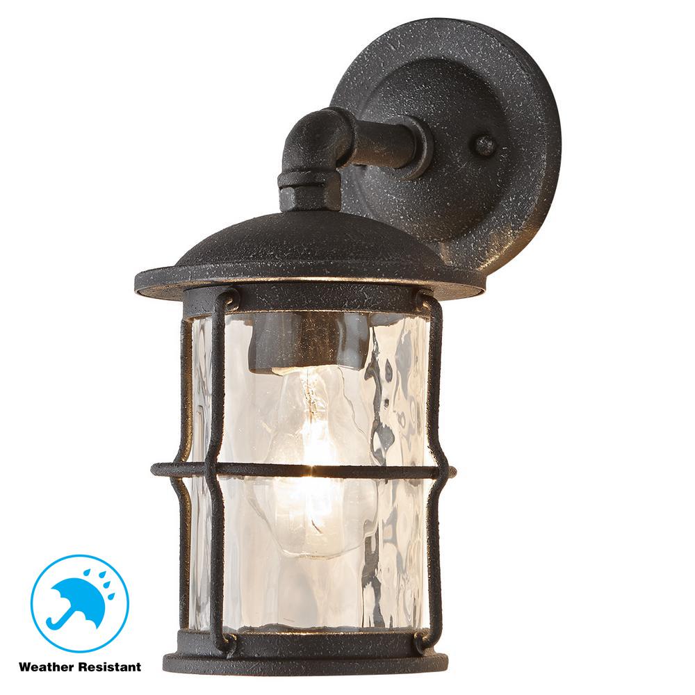  Home  Decorators  Collection  1 Light  Gilded Iron Outdoor 