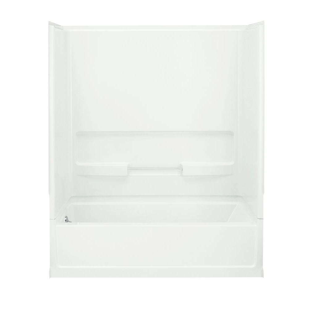 STERLING Advantage 60 in. x 30 in. x 72 in. Bath and Shower Kit with