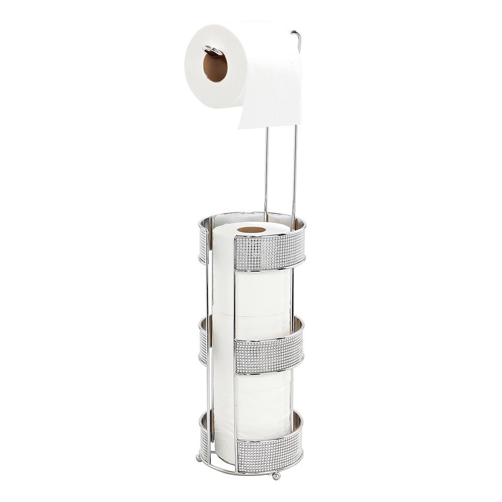 bling toilet roll holder