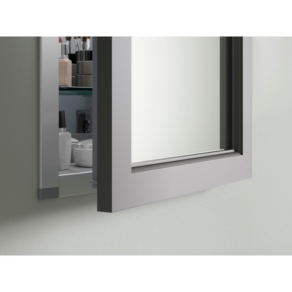 Kohler 20 In W X 26 In H Shaker Style Medicine Cabinet Frame In Mohair Grey R99575 20 1wt The Home Depot