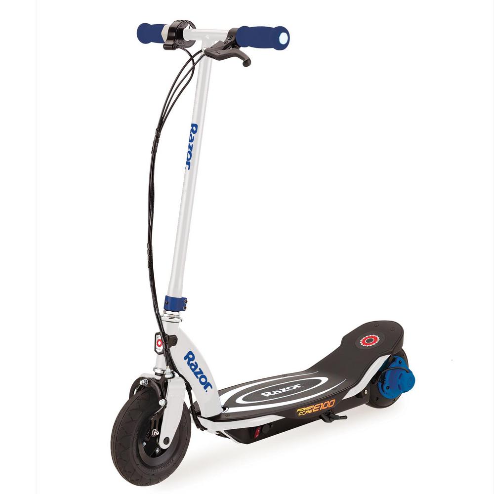 Electric Motor Scooter >> Razor Power Core E100 Electric Hub Motor Kids Toy Motorized Scooter In Blue Electric Motor Scooter >> Razor Power Core E100 Electric Hub Motor Kids Toy Motorized Scooter In Blue