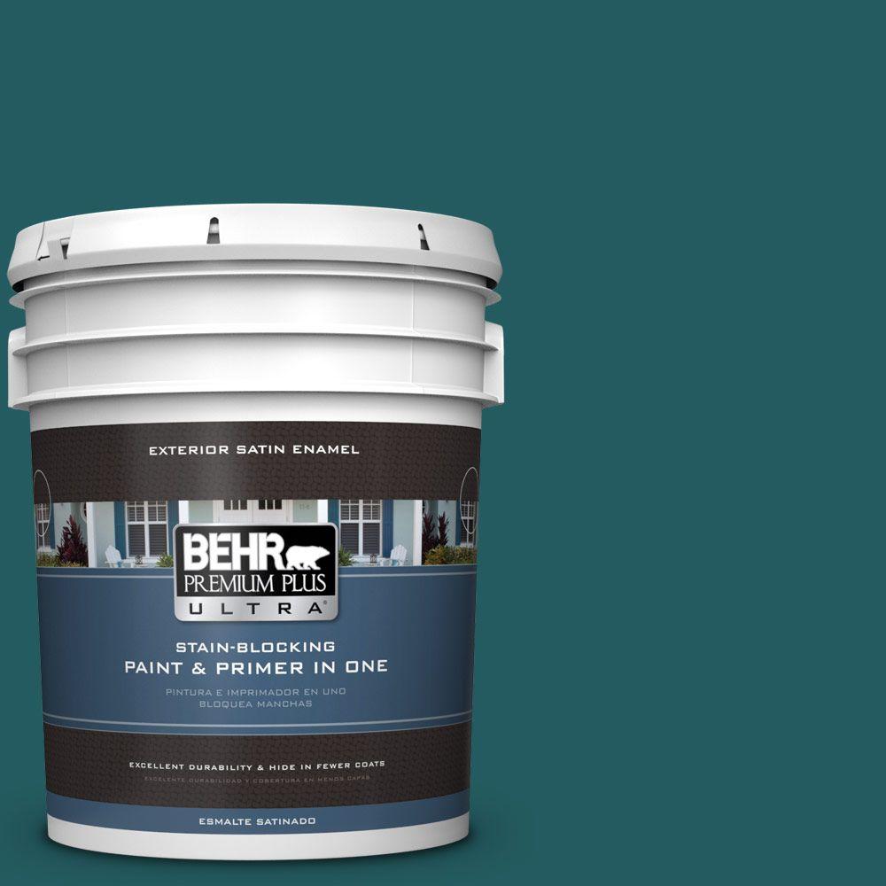 BEHR Premium Plus Ultra 5gal. S4507 Tsunami Satin