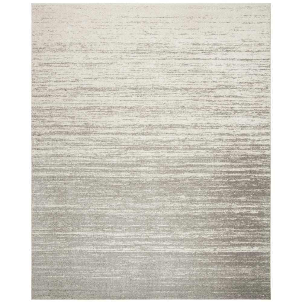 9'X12' Ombre Design Area Rug Light Gray/Gray - Safavieh