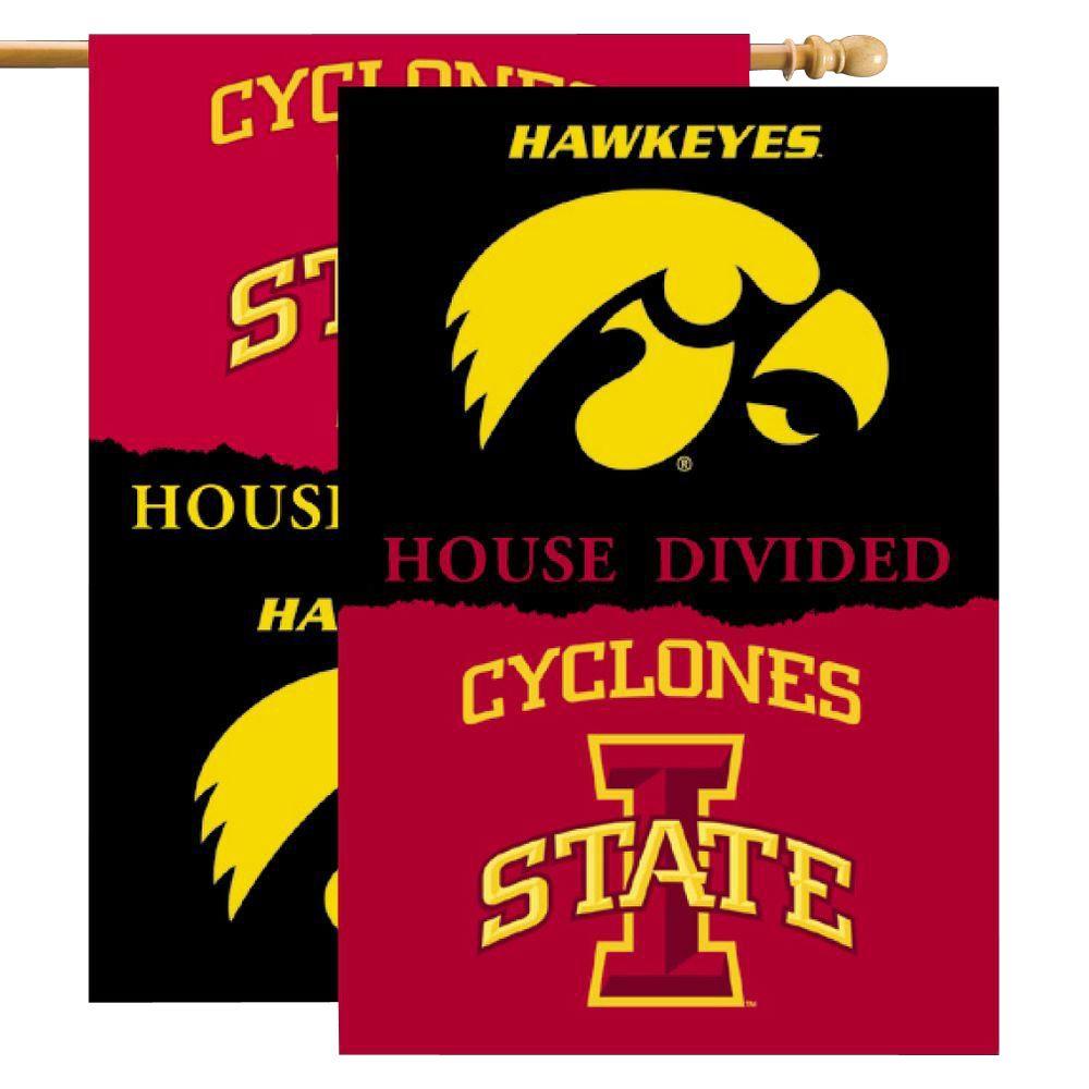 BSI Iowa Hawekeyes Set of 2 Car Flags