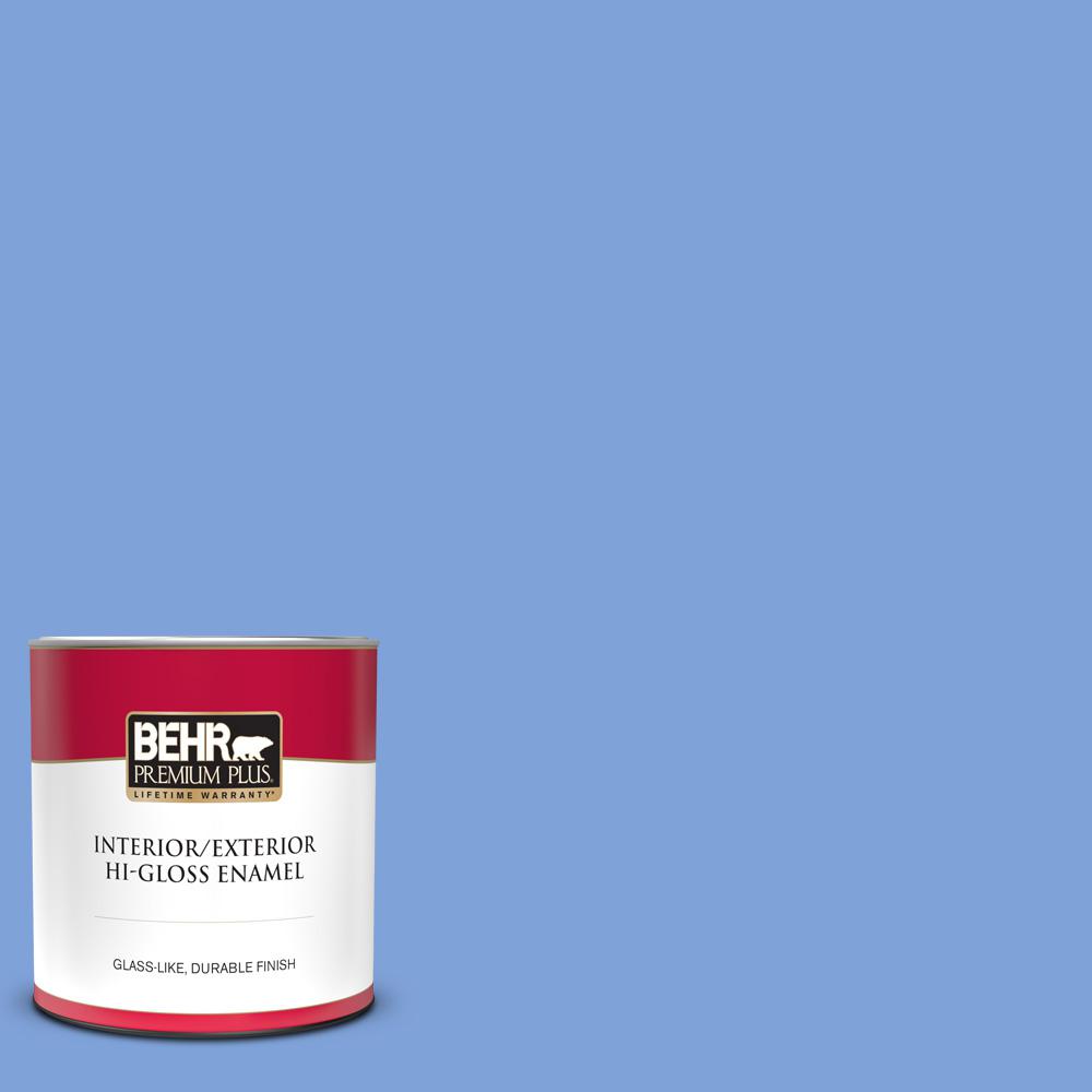 1 Qt P530 4 Periwinkle Hi Gloss Enamel Interior Exterior Paint Hi Gloss Enamel Interior Exterior Paint