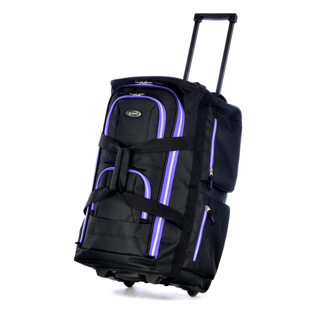 olympia 22 rolling duffel bag