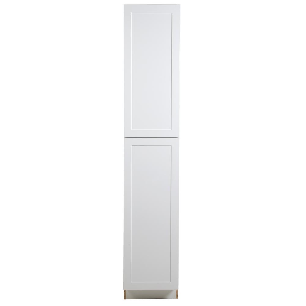 Hampton Bay Cambridge Shaker Assembled 18 00x96 00x24 00 In
