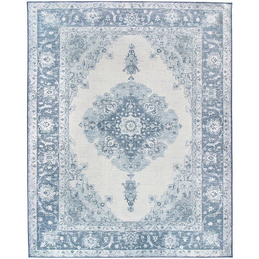 Ruggable Washable Parisa Blue 8 Ft X 10 Stain Resistant Area Rug Ruggable Washable Parisa Blue 8 Ft X 10 Stain Resistant Area Rug