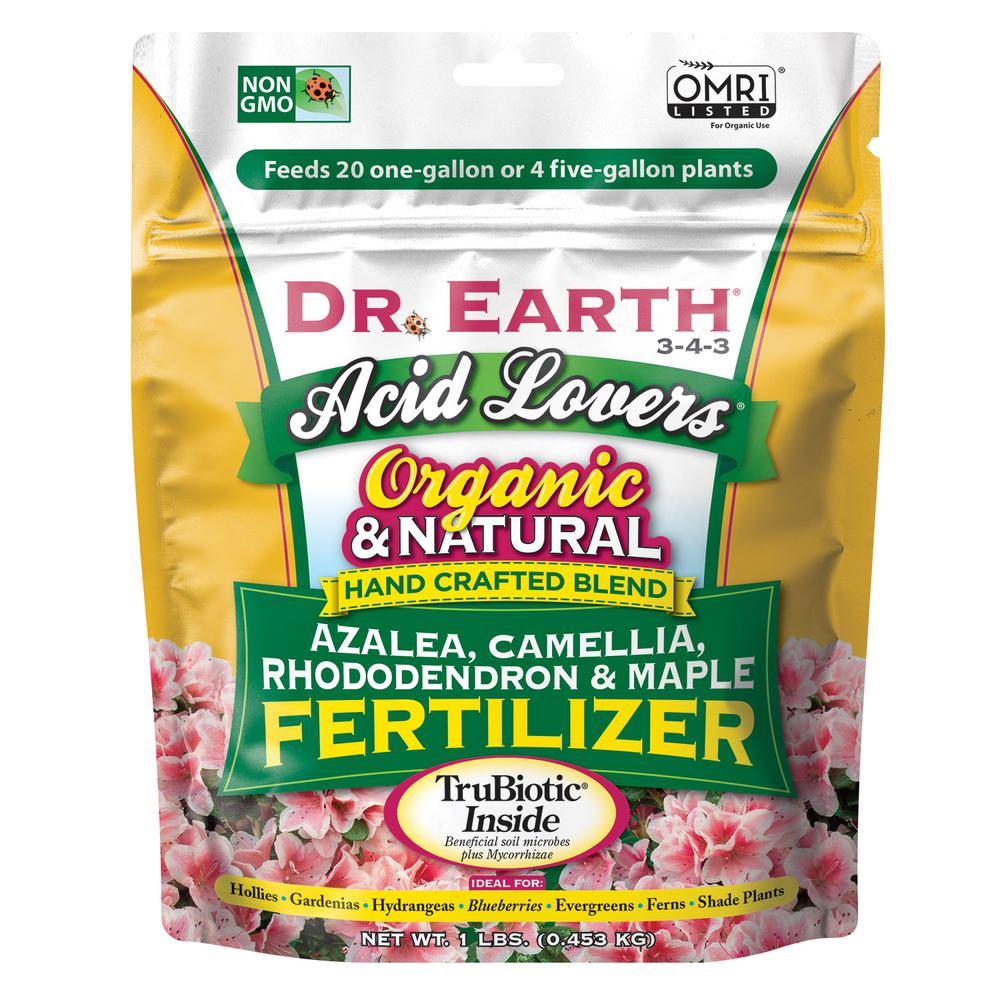 DR. EARTH 1 lb. 13 sq. ft. Organic Acid Lovers Azalea