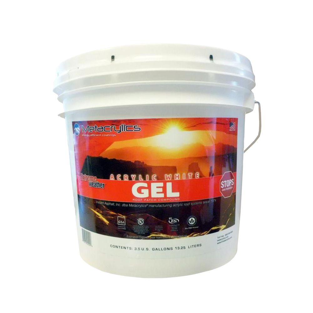 Metacrylics 3.5 Gal. White Acrylic Gel Roof PatchG35 The Home Depot