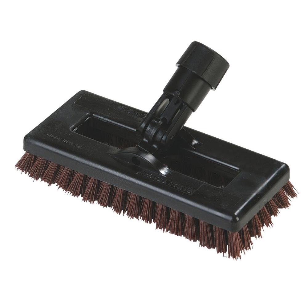 Carlisle 8 inch Heavy-Grit Rust Power Scrub Brush (Case of 12) by Carlisle