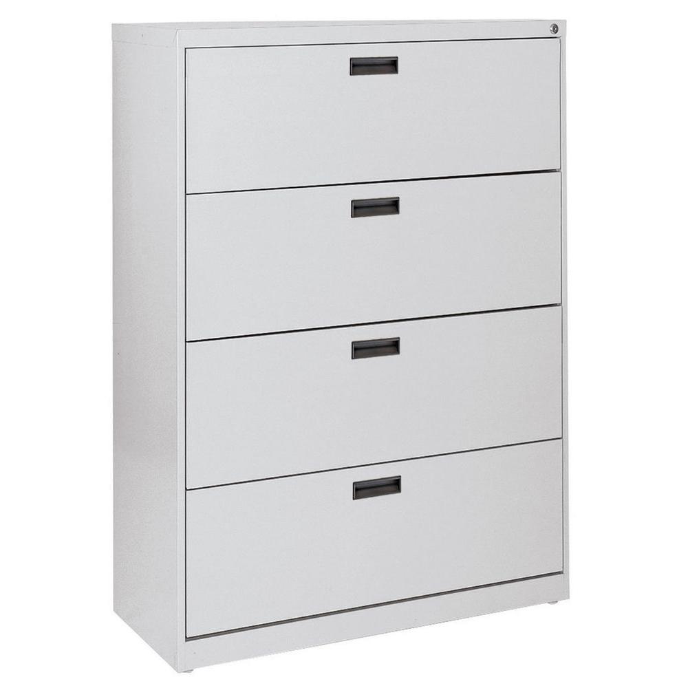 Sandusky 400 Series 4-Drawer Dove Grey Lateral File ...