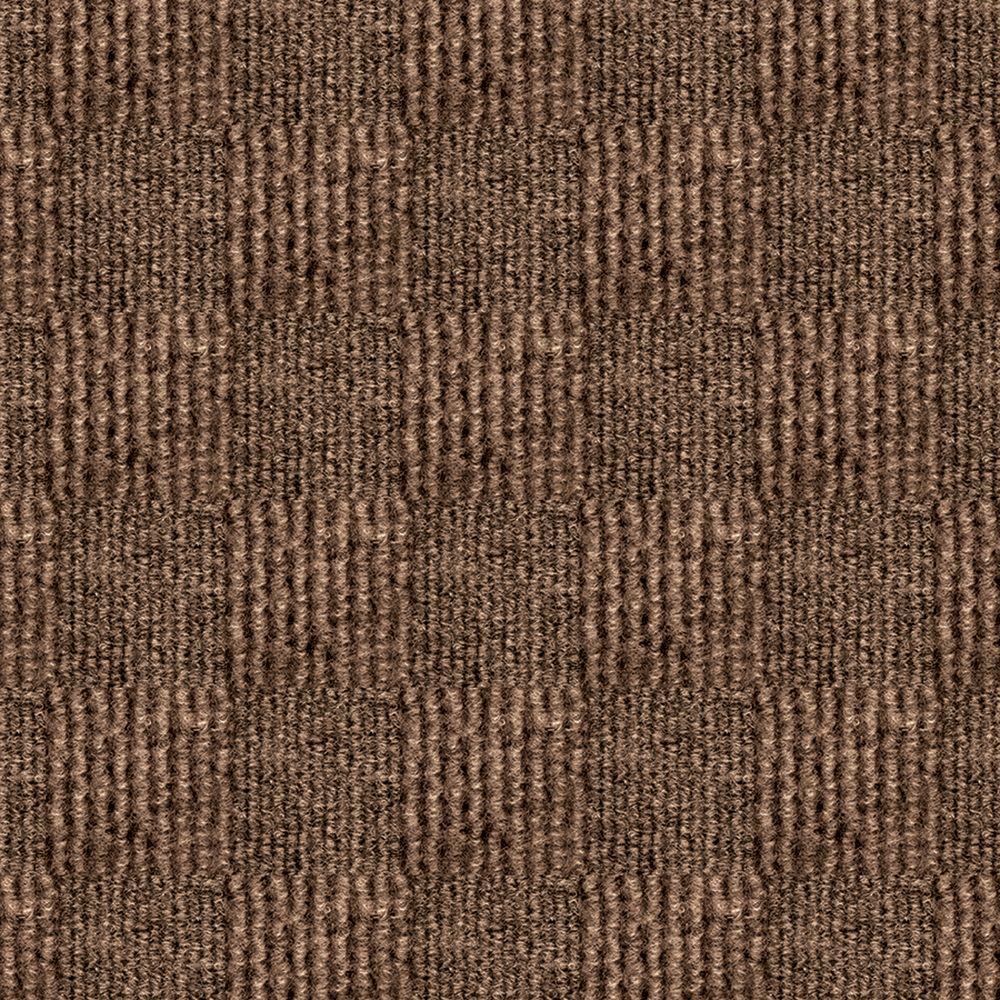 First Impressions City Block Chestnut Texture 24 In X Carpet First Impressions City Block Chestnut Texture 24 In X Carpet Tile 15 Tiles Case 7cdmn2915pk The Home Depot