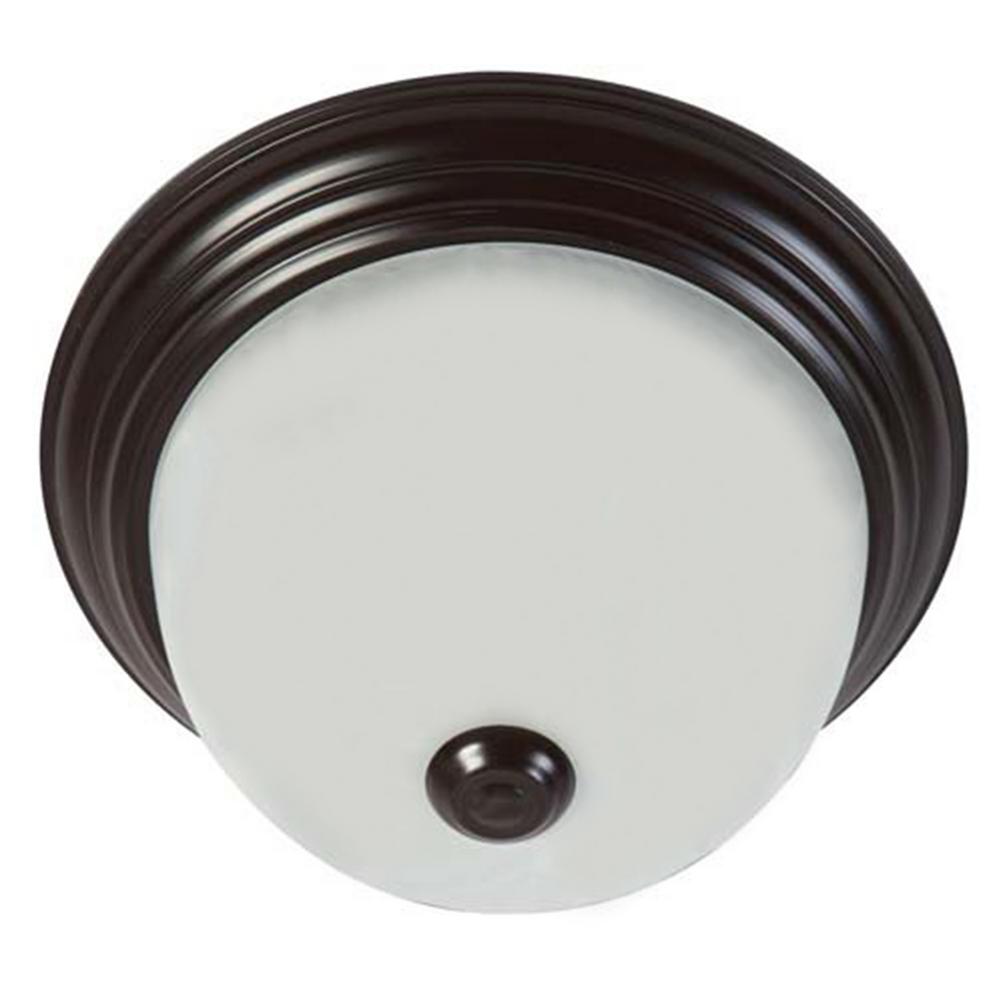 Y Decor 3 Light Oil Rubbed Bronze Flushmount Lf3orw The Home Depot Y Decor 3 Light Oil Rubbed Bronze Flushmount