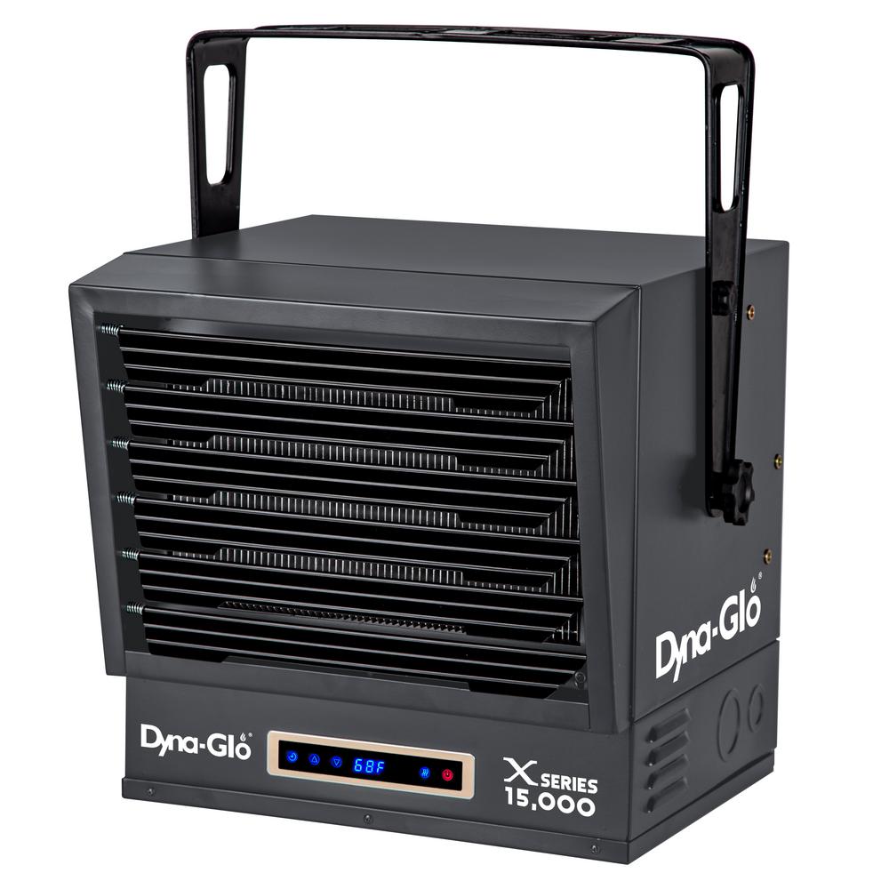 Dual Power 15,000W Electric Garage Heater