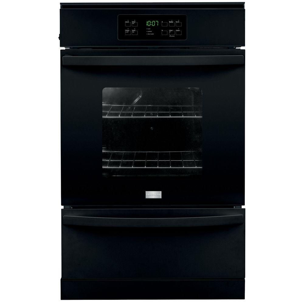 Frigidaire 24 in. Single Gas Wall Oven SelfCleaning in Black Shop