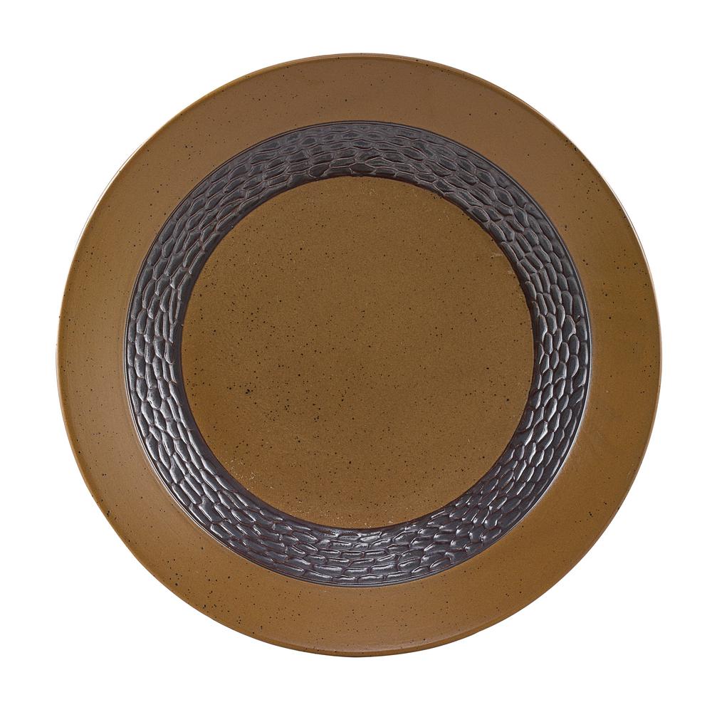 Sawmill Brown Dinner Plate (Set of 4)