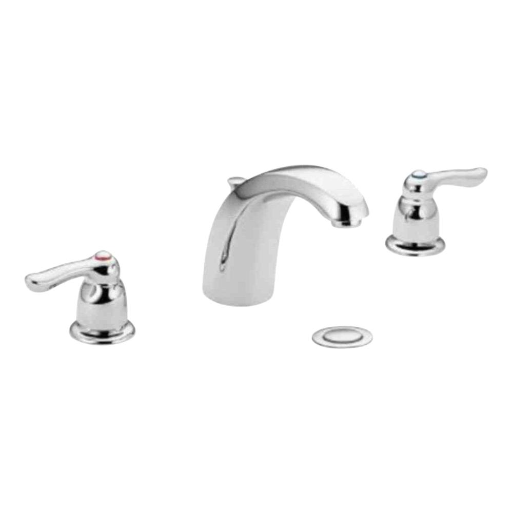 MOEN Chateau 2Handle DeckMount Roman Tub Faucet with BuiltIn