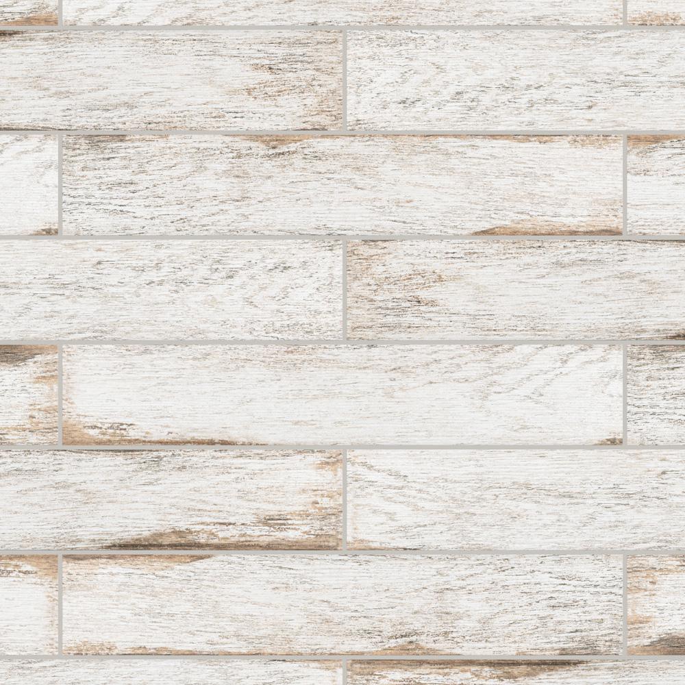 Merola Tile Bora White 3 1 8 In X 17 2 Porcelain Floor And Merola Tile Bora White 3 1 8 In X 17