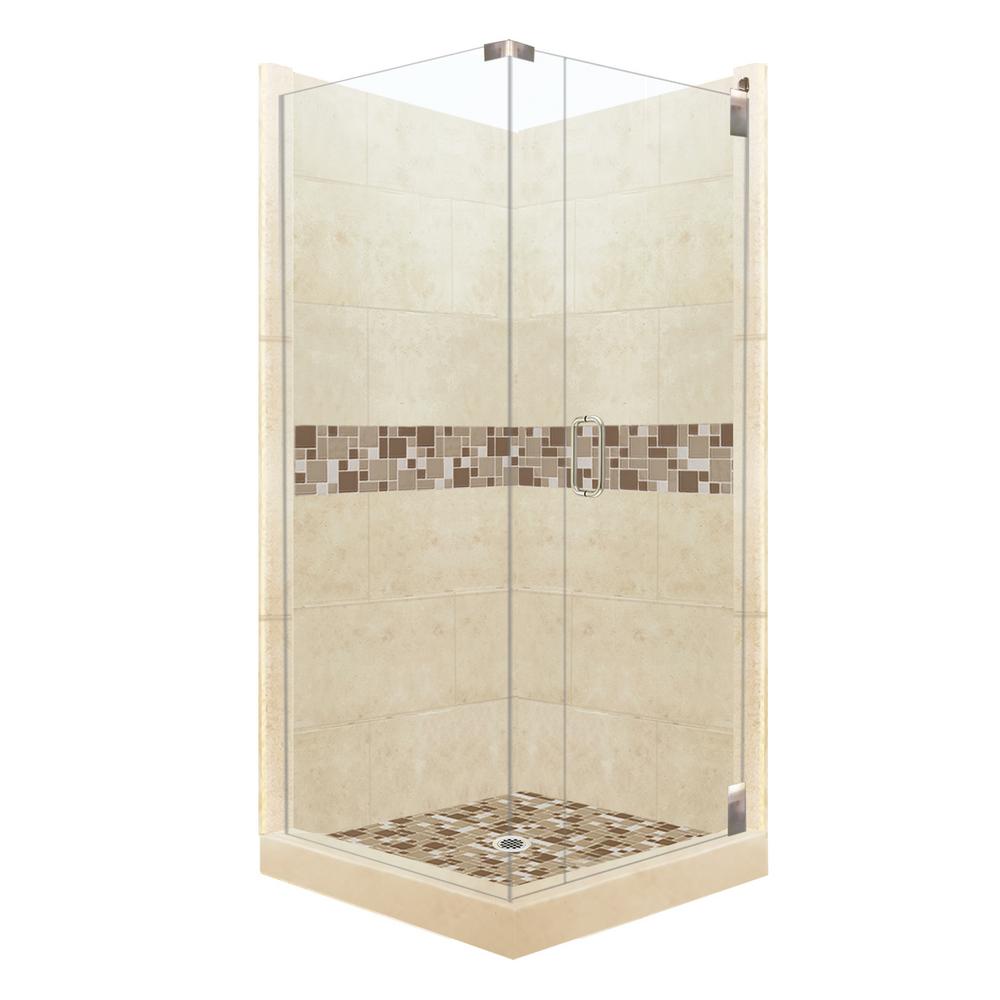 Base/Wall/Door 42 x 42 Square Shower Stalls & Kits Showers