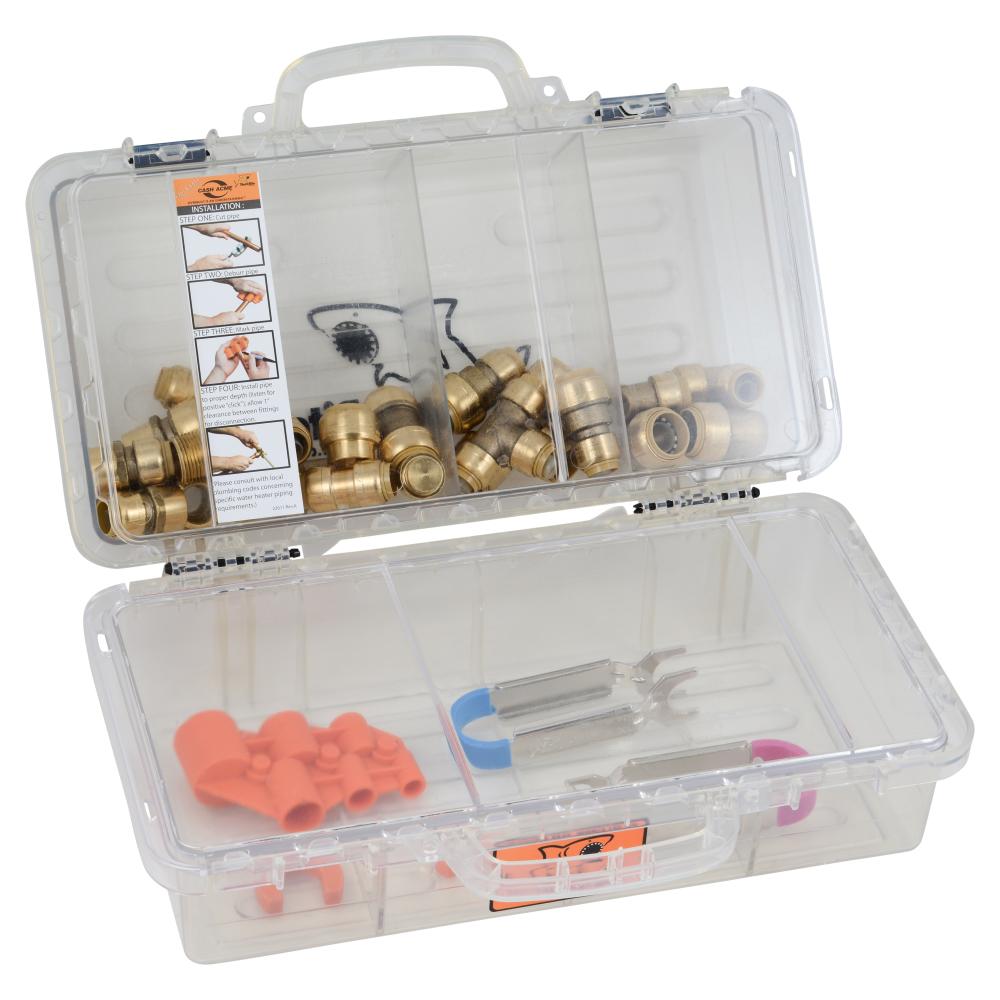 SharkBite 1/2 in. and 3/4 in. PushtoConnect Contractor Toolbox Kit