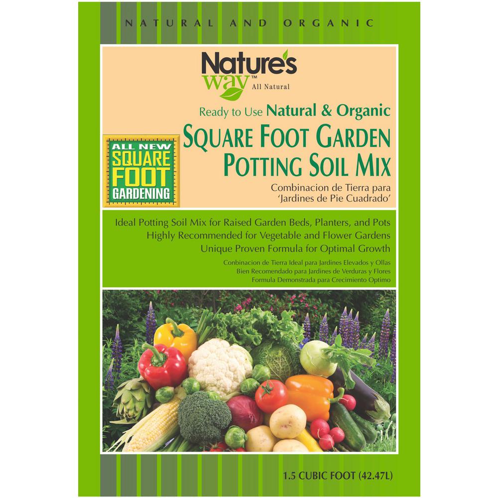 1.5 cu. ft. Square Foot Gardening Potting Soil Mix-NW 11760 - The Home