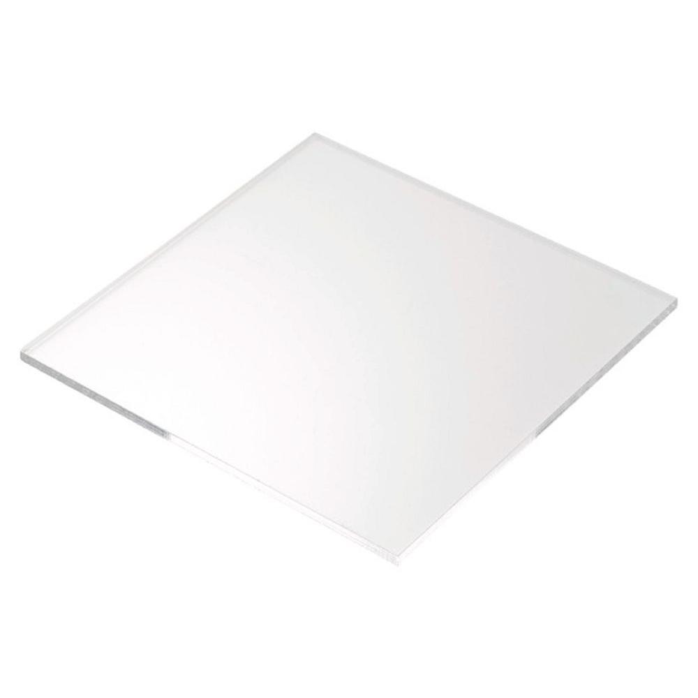 6 Sheets 1//8/" Clear Cast Acrylic Plexiglass 12/" x  12/"