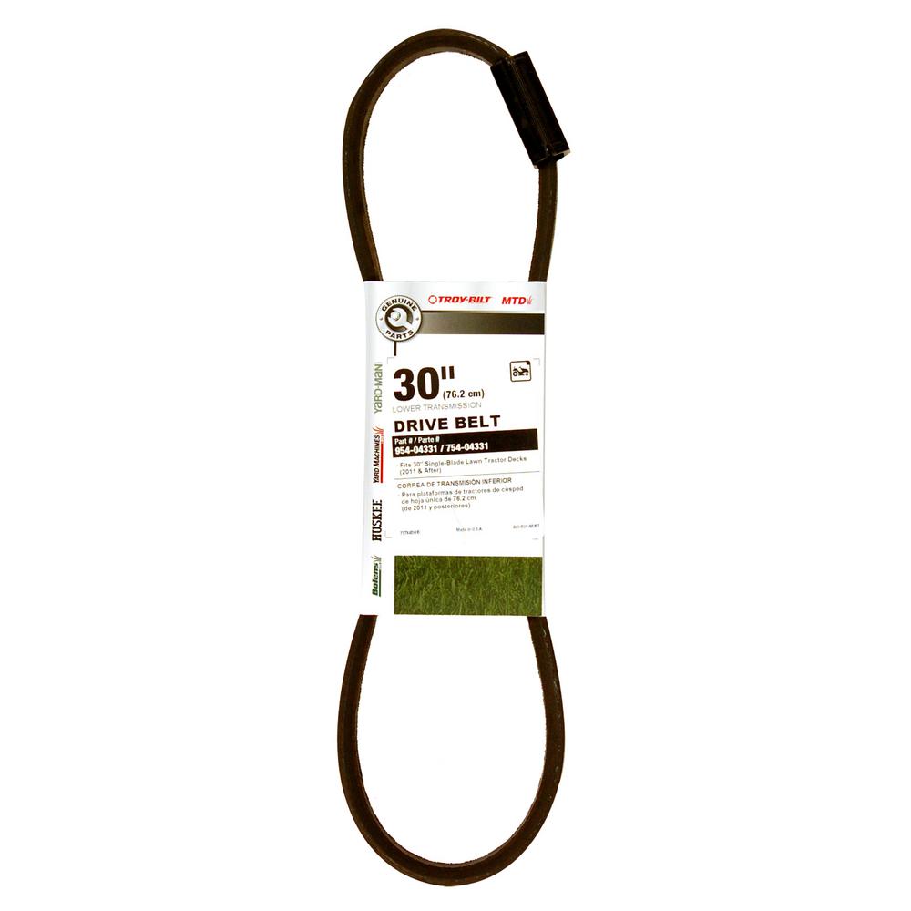 Mtd Genuine Factory Parts 30 In. Drive Belt For Lawn Tractors 2011 And 