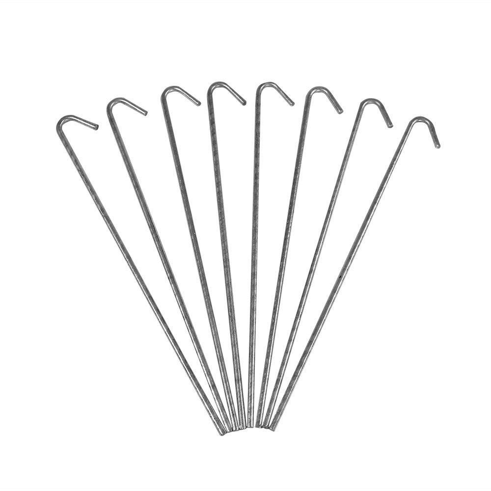 Heavy Duty High Tensile Ribbed Reinforcing Bar Tent Pegs 10 X 300
