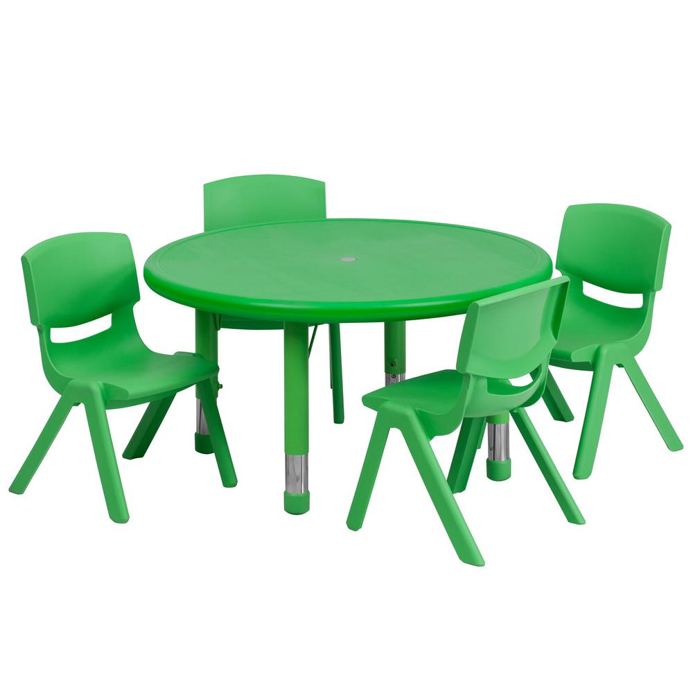 round table and chairs for kids