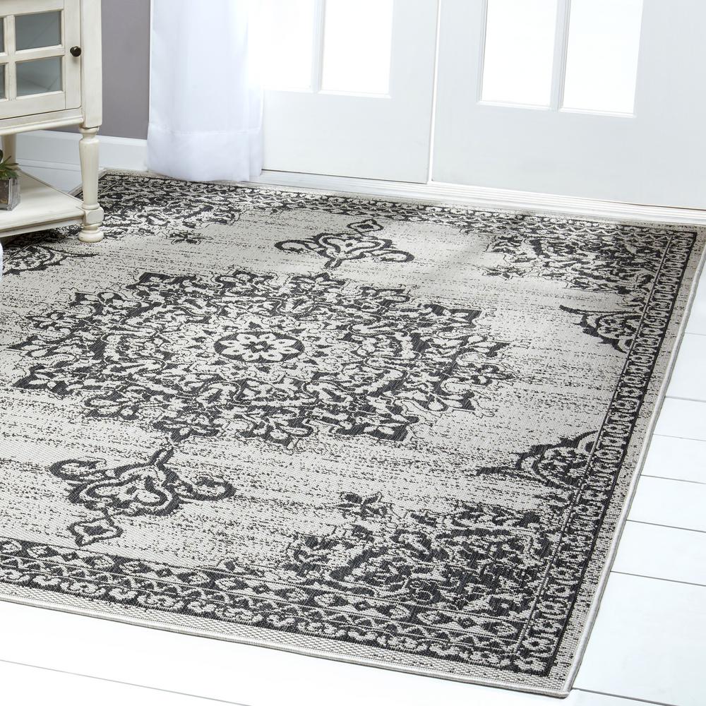 Nicole Miller Patio Country Gray Black 7 Ft 9 In X 10 2 Indoor Outdoor Area Rug 1 2652 456 The Home Depot - Outdoor Patio Mats Home Depot Nicole Miller Patio Country Gray Black 7 Ft 9 In X 10 2 Indoor Outdoor Area Rug 1 2652 456 The Home Depot - Outdoor Patio Mats Home Depot