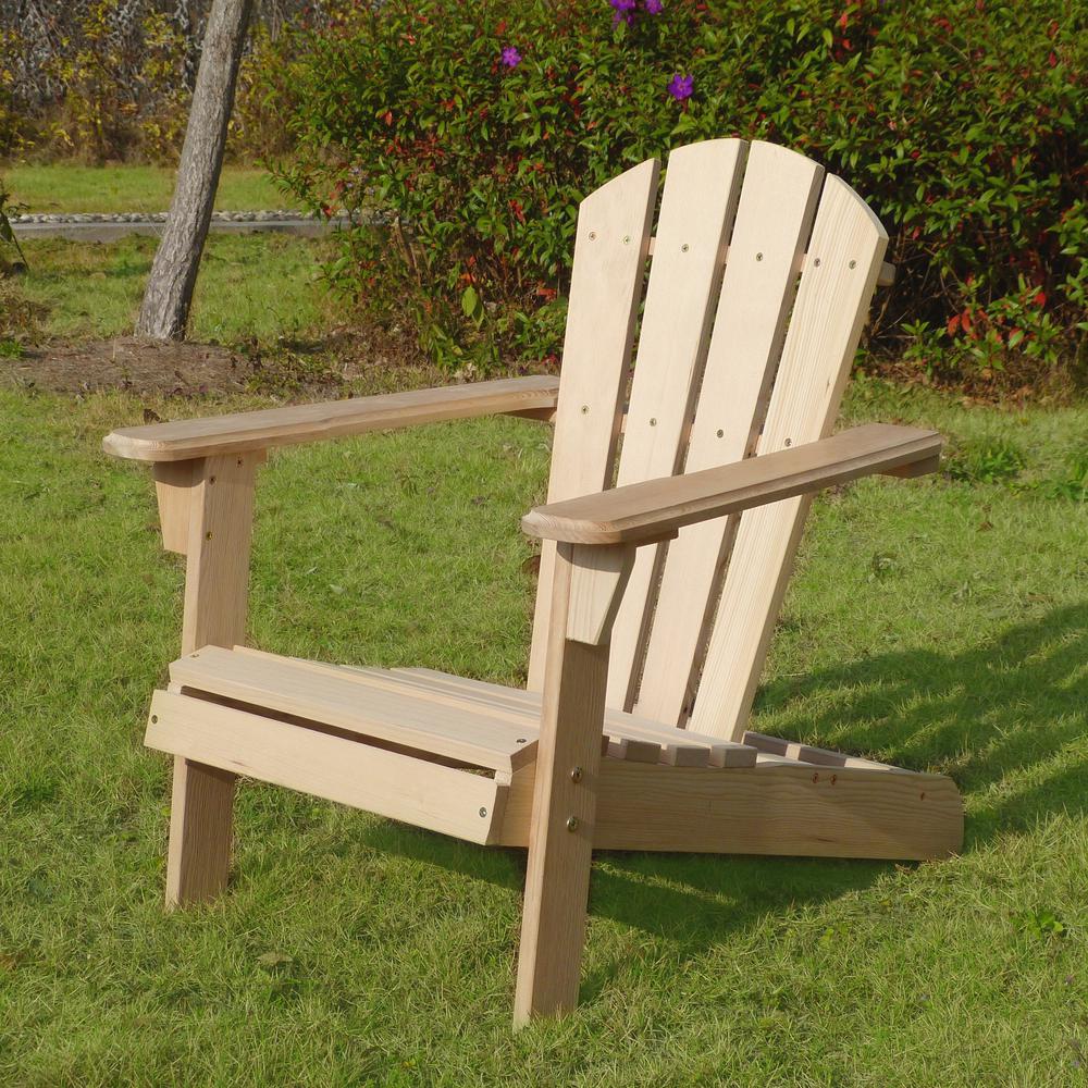 Unfinished Wood Kids Adirondack Chair Kit Adc0292200000 The Home