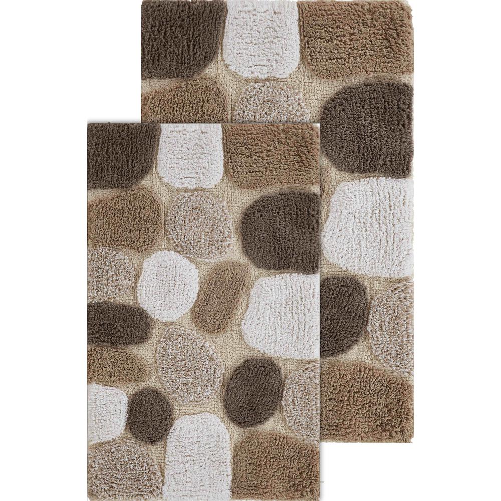 Chesapeake Merchandising Pebbles Safari 24 In X 40 Cotton 2 - Dark Rose Colored Bathroom Rugs Chesapeake Merchandising Pebbles Safari 24 In X 40 Cotton 2 - Dark Rose Colored Bathroom Rugs