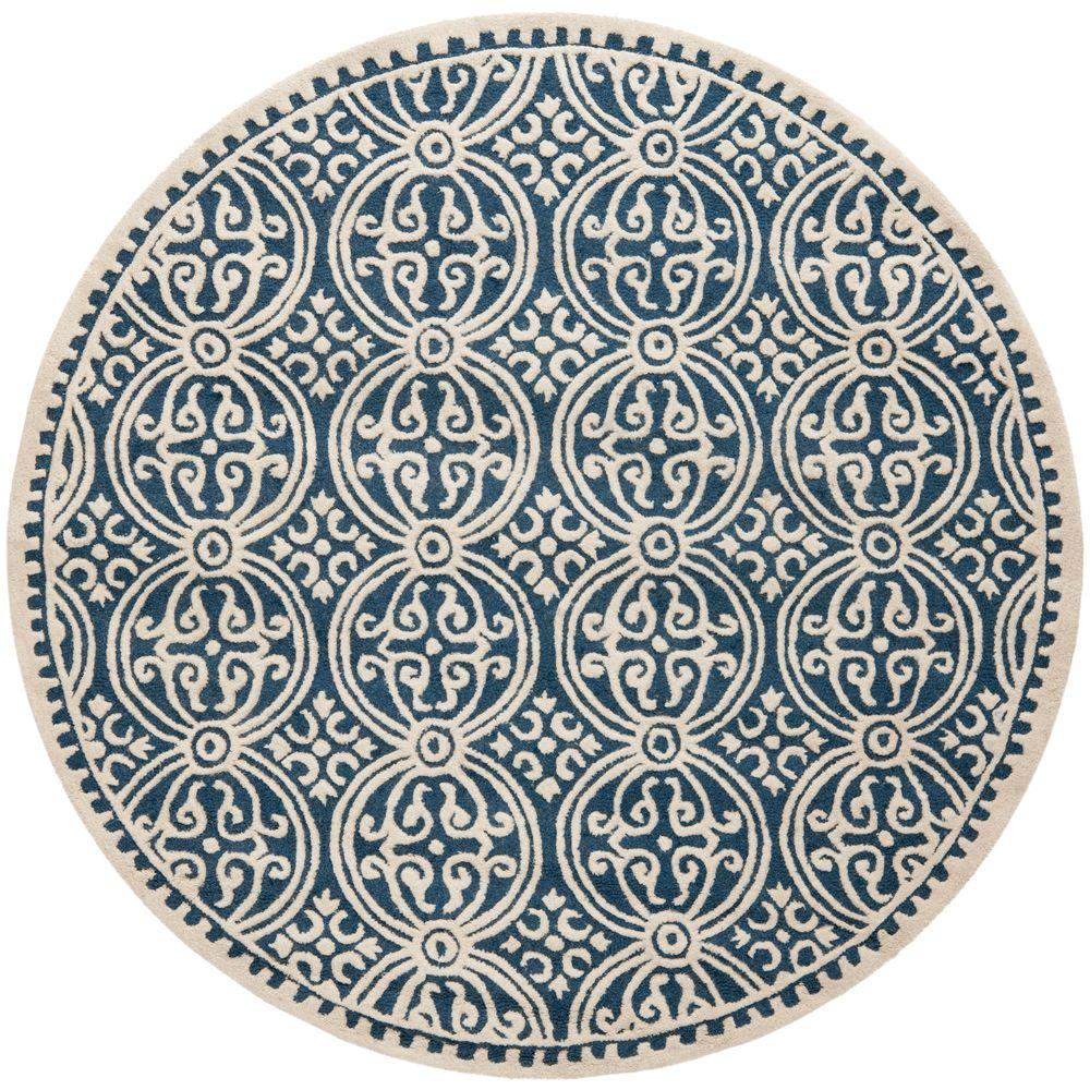 6 Round Area Rugs The Home Depot - 6 Foot Round Rug Navy Blue 6 Round Area Rugs The Home Depot - 6 Foot Round Rug Navy Blue
