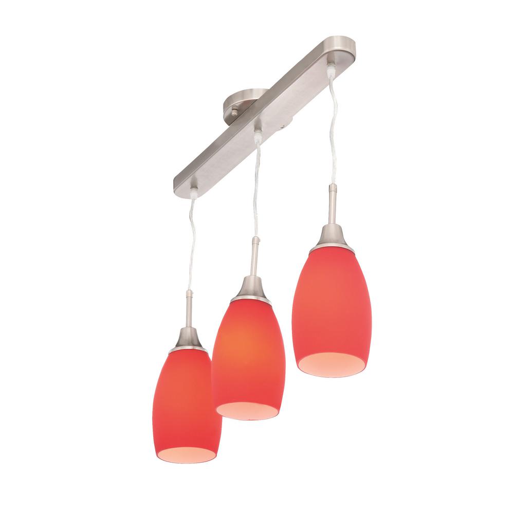 Home Lighting Red And Nickel Pendant Island Hanging Lamp Bar Beldi Peak Collection 3 Light Directway Com Cy - 3 Pendant Lights On Bar Home Lighting Red And Nickel Pendant Island Hanging Lamp Bar Beldi Peak Collection 3 Light Directway Com Cy - 3 Pendant Lights On Bar