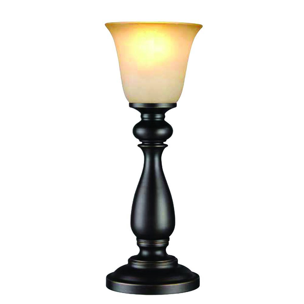 Hampton Bay 16 in. OilRubbed Bronze Uplight Buffet LampEP0842OBR