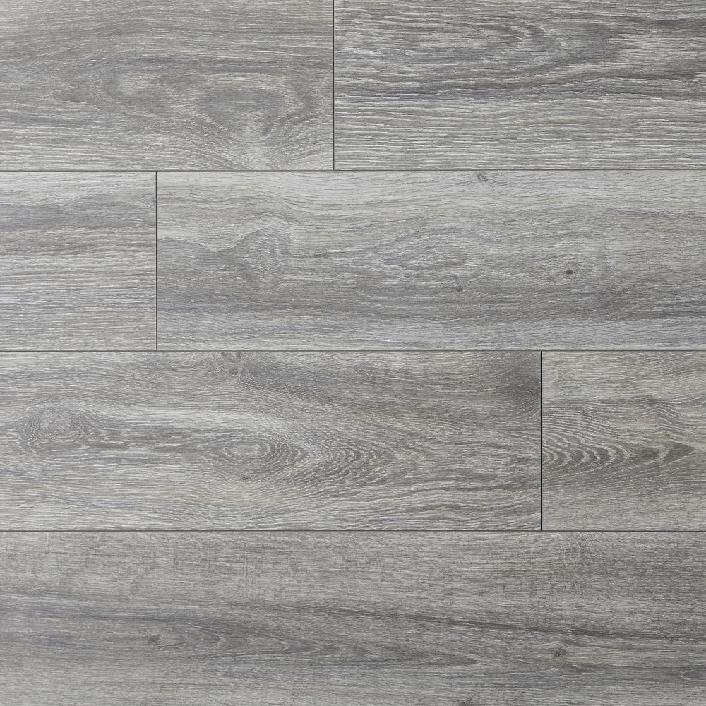 Water Resistant Eir Silverton Oak 8 Mm, Gray Laminate Tile Flooring