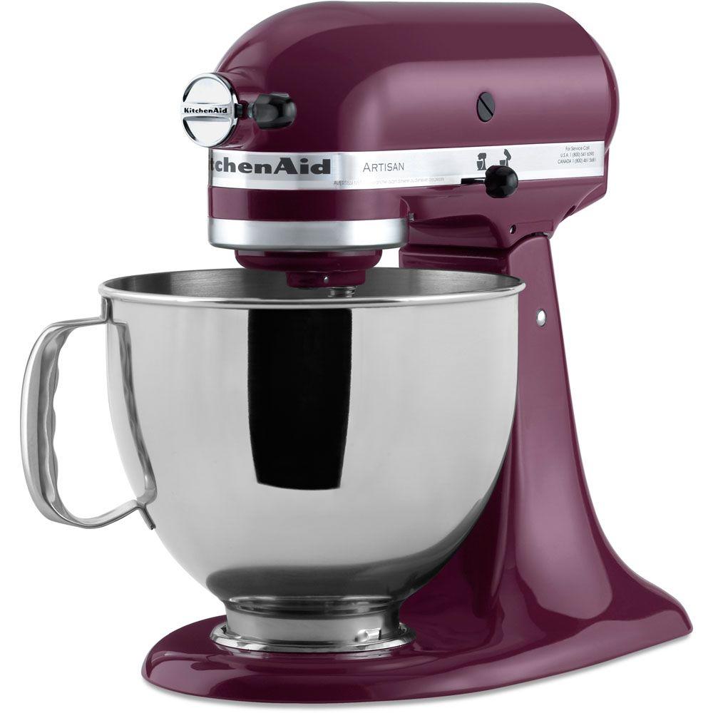 kitchenaid artisan 5 qt stand mixer